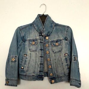 Short Denim Jacket. Highway Jeans. M